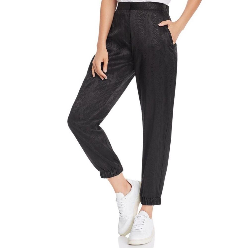 Wayf Joggers Satin Black Size M